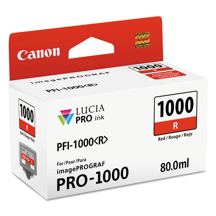 0554c002 (pfi-1000) Lucia Pro Ink, Red 1