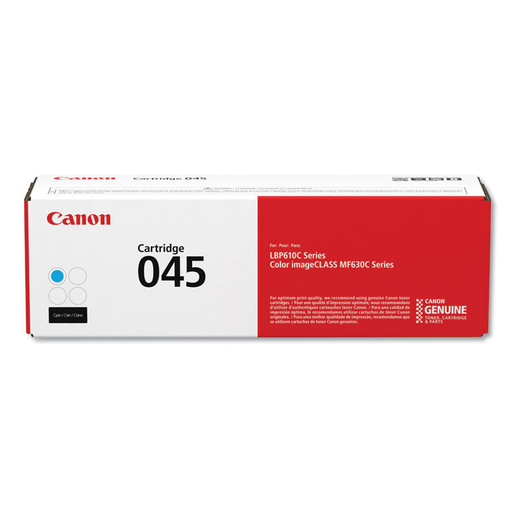 1241c001 (045) Toner, 1,300 Page-Yield, Cyan 1