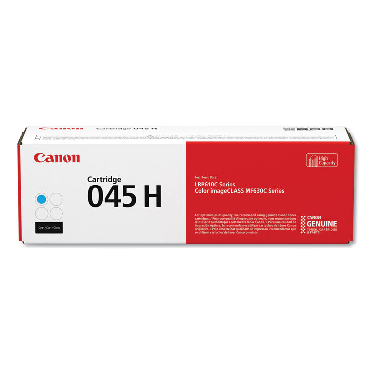 1245c001 (045) High-Yield Toner, 2,200 Page-Yield, Cyan 1