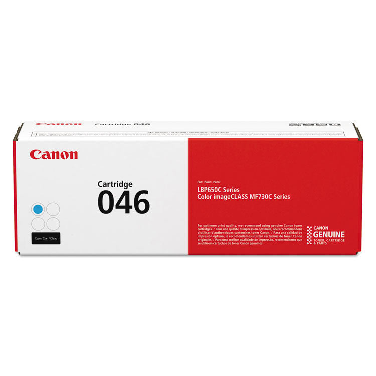 1249c001 (046) Toner, 2,300 Page-Yield, Cyan 1