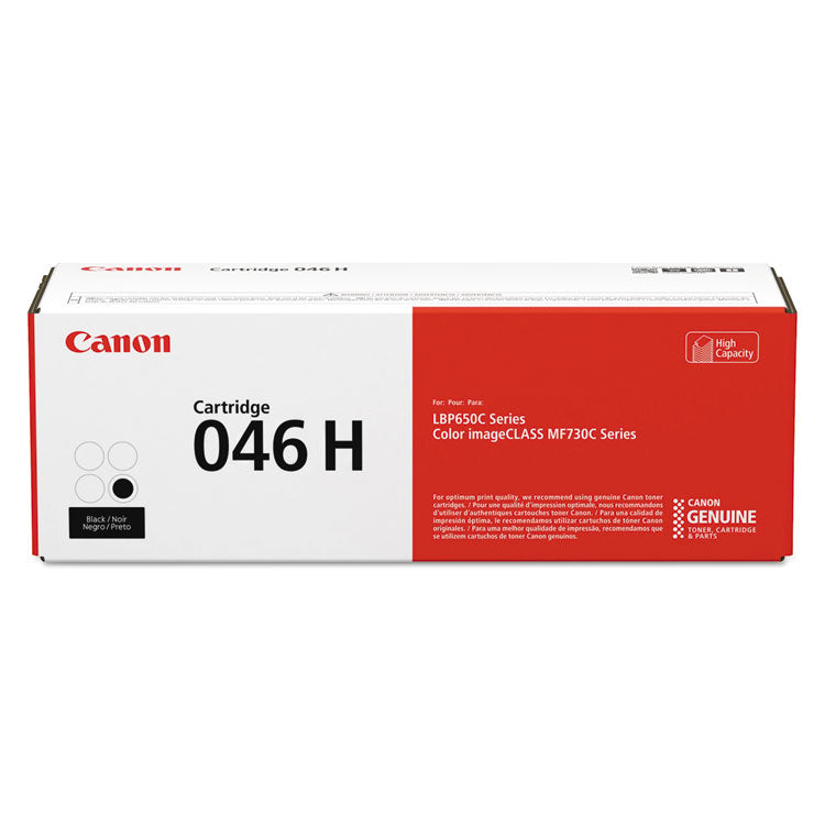 1254c001 (046) High-Yield Toner, 6,300 Page-Yield, Black 1