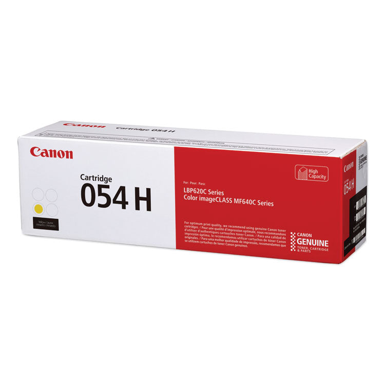 3025c001 (054h) High-Yield Toner, 2,300 Page-Yield, Yellow 1