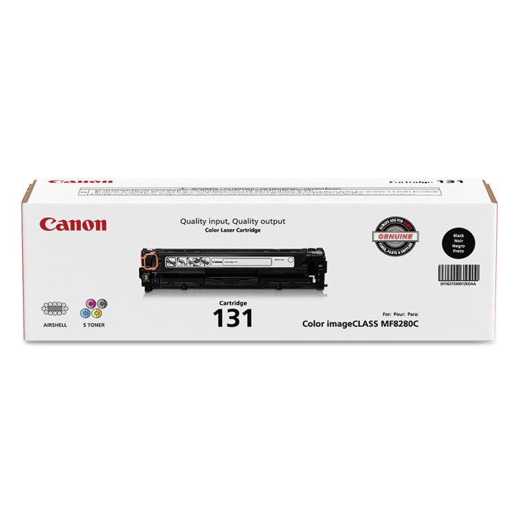 6272b001 (crg-131) Toner, 1,400 Page-Yield, Black 1