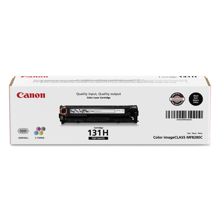 6273b001 (crg-131) High-Yield Toner, 2,400 Page-Yield, Black 1