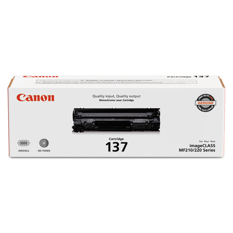 9435b001 (137) Toner, 2,400 Page-Yield, Black 1