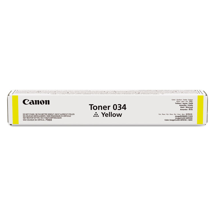 9451b001 (034) Toner, 7,300 Page-Yield, Yellow 1