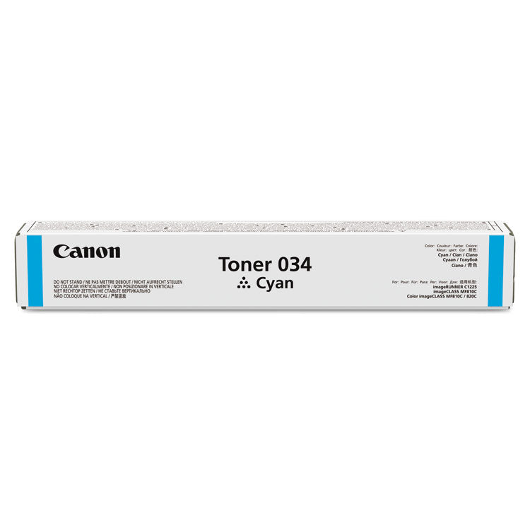 9453b001 (034) Toner, 7,300 Page-Yield, Cyan 1