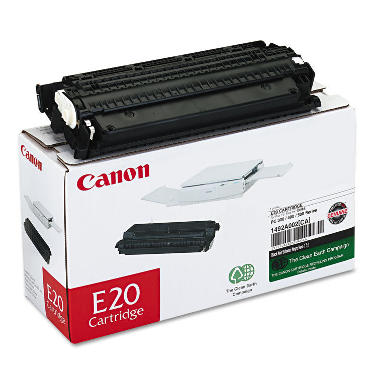 1492a002 (e20) Toner, 2,000 Page-Yield, Black 1