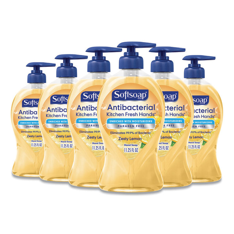 Antibacterial Hand Soap, Citrus, 11.25 Oz Pump Bottle, 6/carton 2