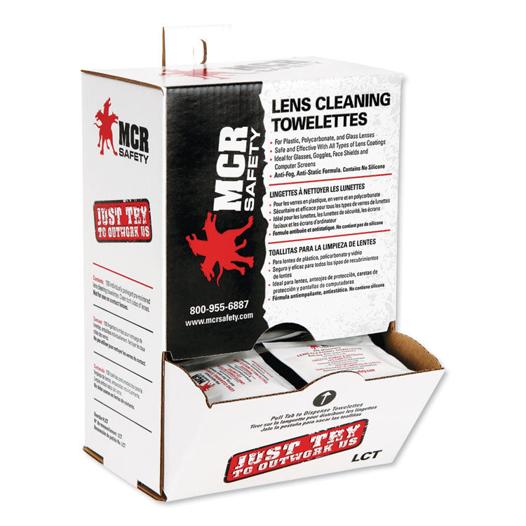 Lens Cleaning Towelettes, 100/box, 10 Box/carton 1