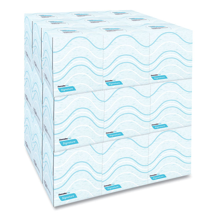 Signature Facial Tissue, 2-Ply, White, Cube, 90 Sheets/box, 36 Boxes/carton 5