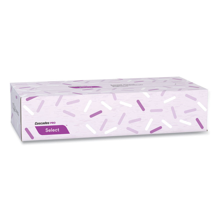 Select Flat Box Facial Tissue, 2-Ply, White, 100 Sheets/box, 30 Boxes/carton 2