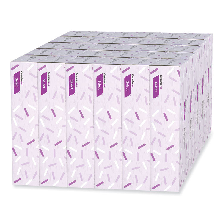 Select Flat Box Facial Tissue, 2-Ply, White, 100 Sheets/box, 30 Boxes/carton 5