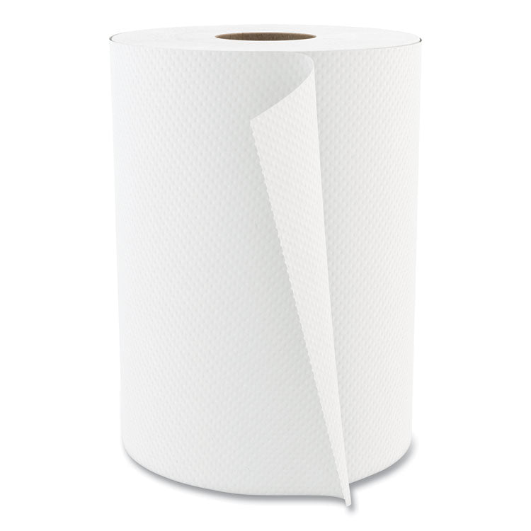 Select Roll Paper Towels, 1-Ply, 7.88" X 350 Ft, White, 12 Rolls/carton 1