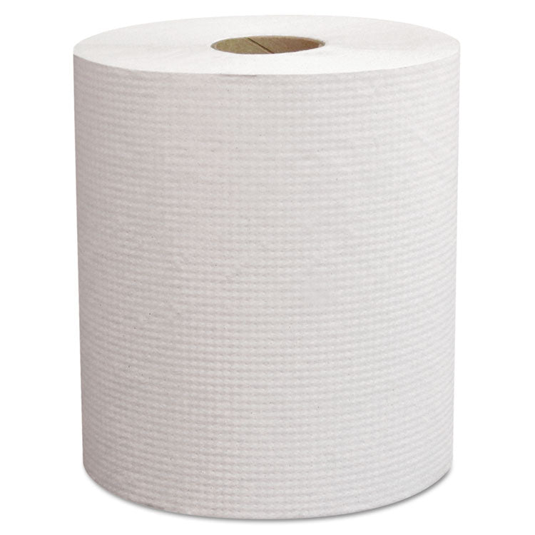 Select Roll Paper Towels, 1-Ply, 7.9" x 800 ft,  White, 6 Rolls/Carton 1