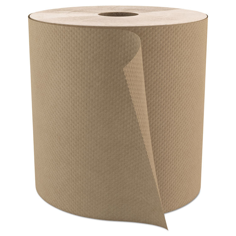 Select Roll Paper Towels, 1-Ply, 7.9" X 800 Ft, Natural, 6/carton 1