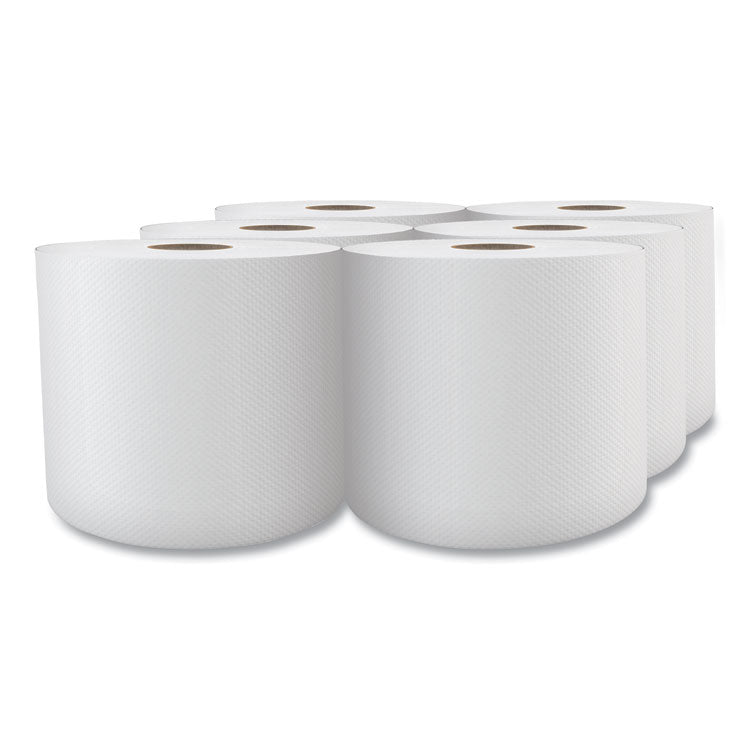 Select Center-Pull Paper Towels, 2-Ply, 7.31 x 11, White, 600/Roll, 6 Roll/Carton 4