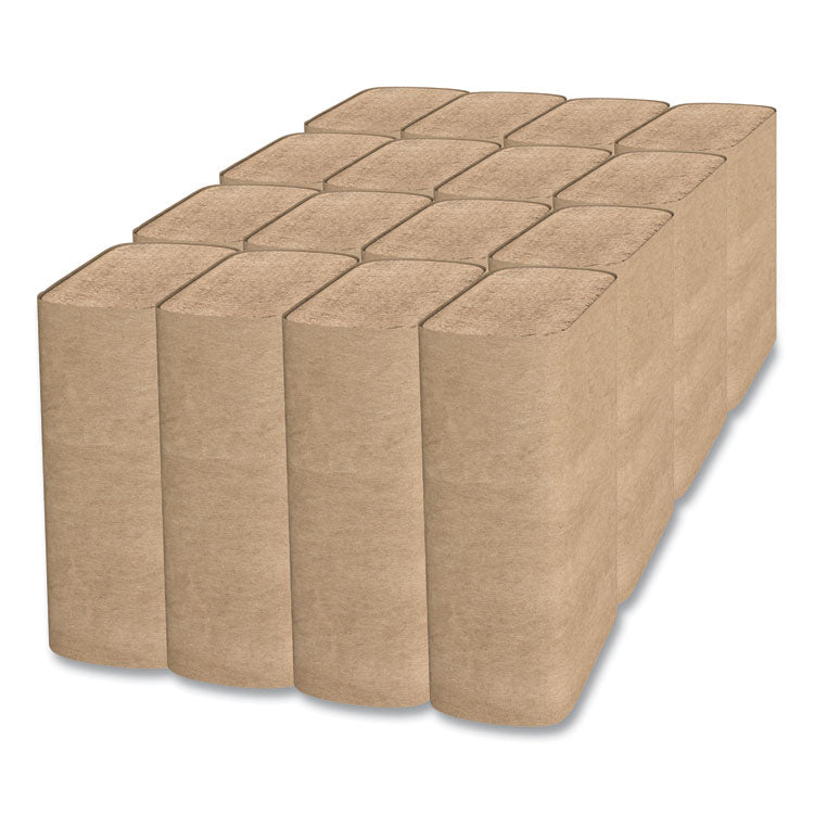 Select Folded Towels, Multifold, 1-Ply, 9 x 9.45, Natural, 250/Pack, 16 Packs/Carton 4