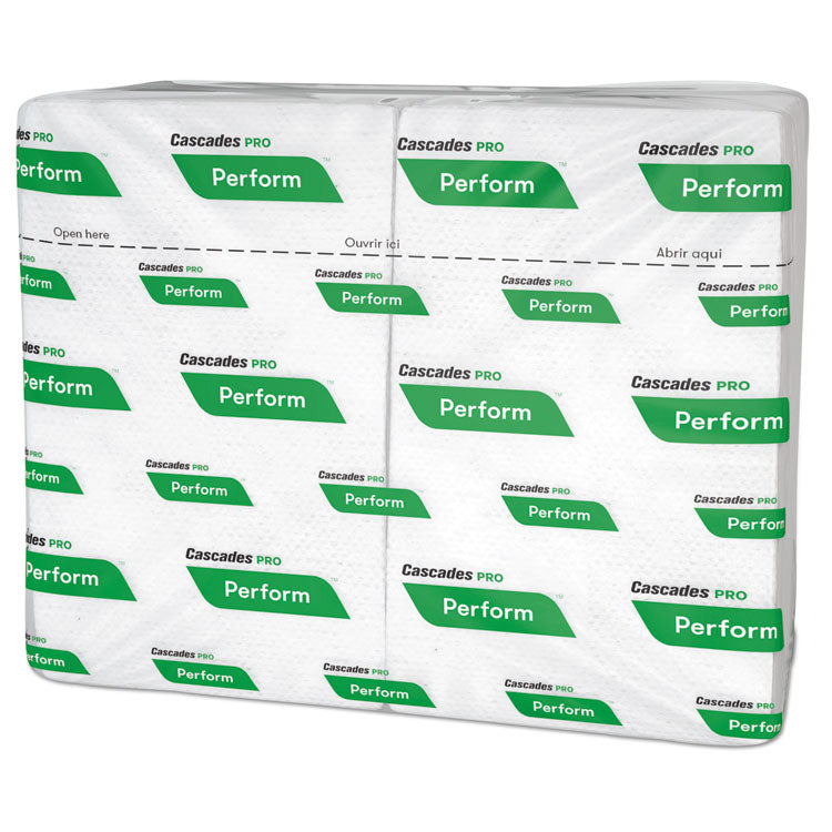 Perform Interfold Napkins, 1-Ply, 6.5 X 4.25, White, 376/pack, 16 Packs/carton 1