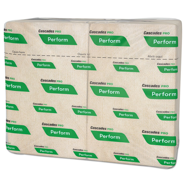 Perform Interfold Napkins, 1-Ply, 6.5 X 4.25, Natural, 376/pack, 16 Packs/carton 1