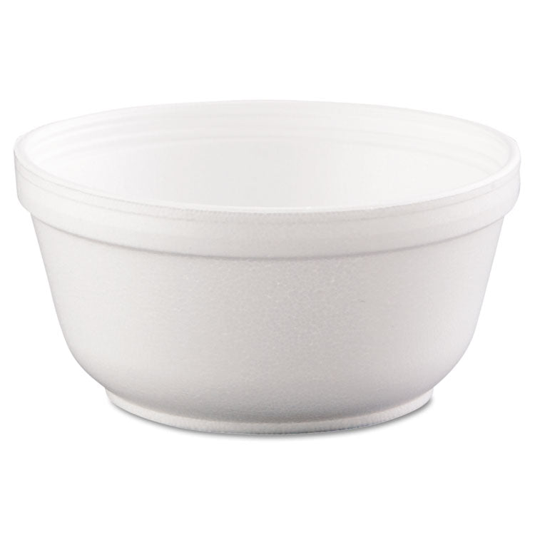 Insulated Foam Bowls, 12 Oz, White, 50/pack, 20 Packs/carton 1