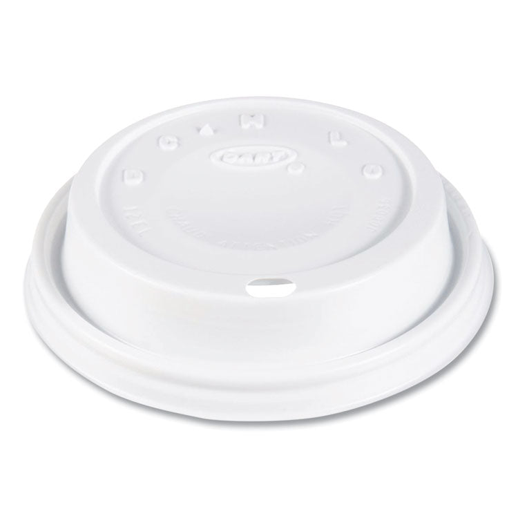 Cappuccino Dome Sipper Lids, Fits 12 Oz, White, 1,000/carton 1