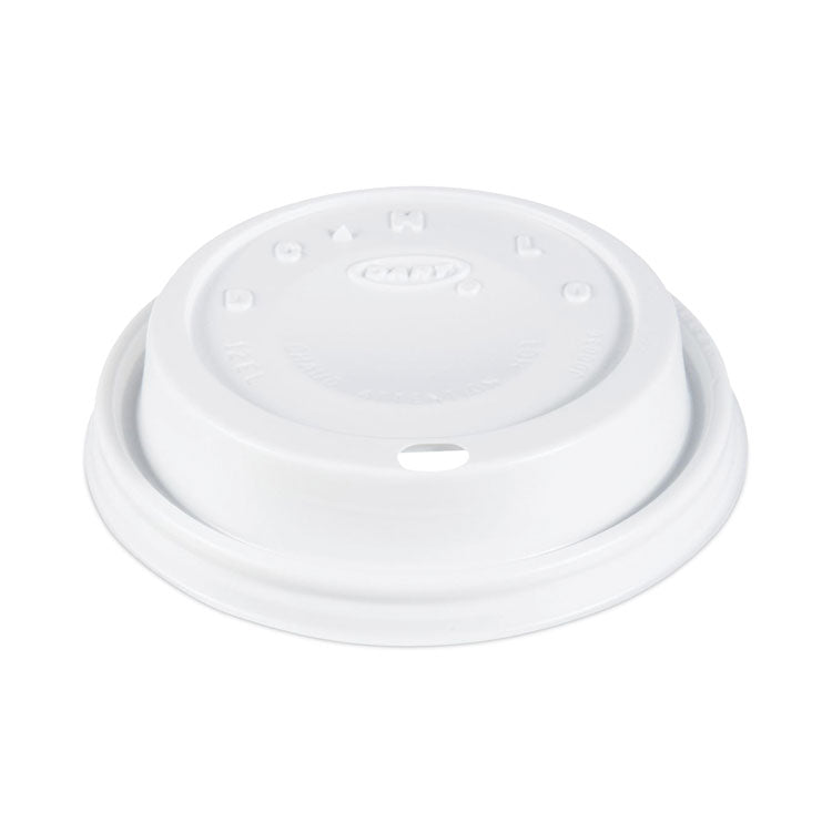 Cappuccino Dome Sipper Lids, Fits 12 Oz, White, 1,000/carton 7