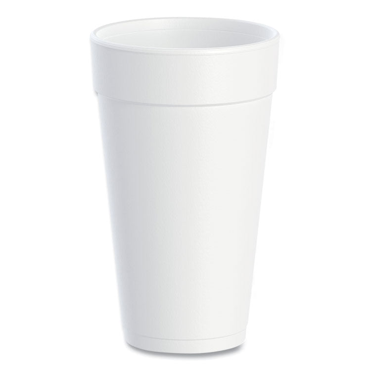 Foam Drink Cups, 20 Oz, White, 500/carton 1