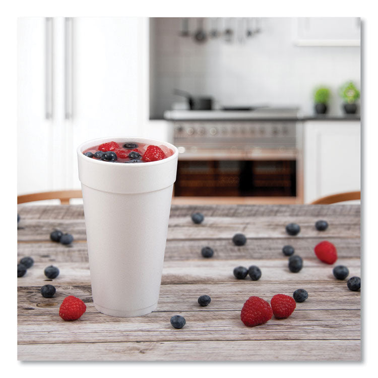 Foam Drink Cups, 20 Oz, White, 500/carton 4