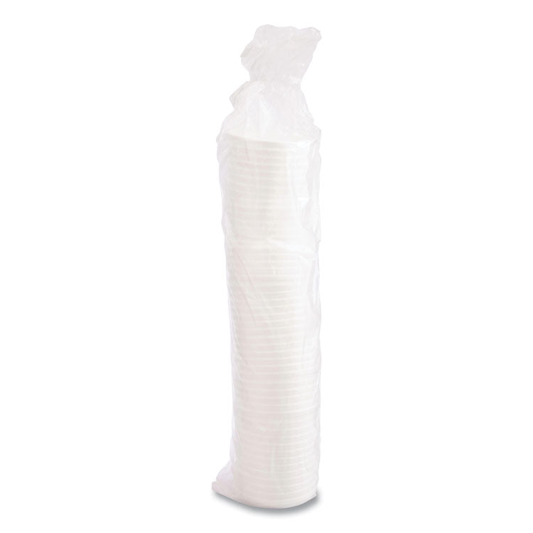 Vented Foam Lids, Fits 6 Oz To 32 Oz Cups, White, 50 Pack, 10 Packs/carton 2