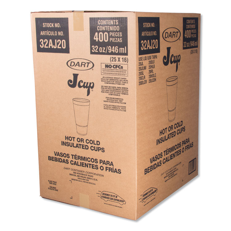 Foam Drink Cups, 32 Oz, White, 16/bag, 25 Bags/carton 3