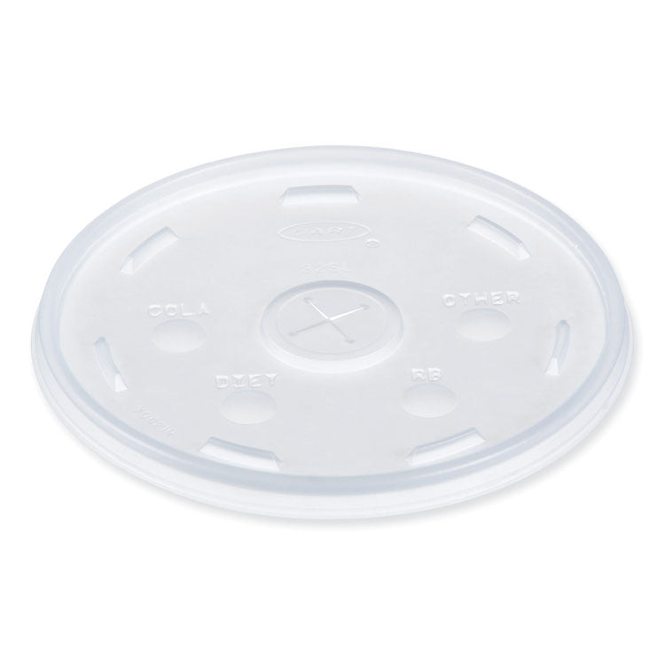 Lids For Foam Cups And Containers, Fits 32 Oz, 44 Oz, 60 Oz Cups, Translucent, 1,000/carton 1