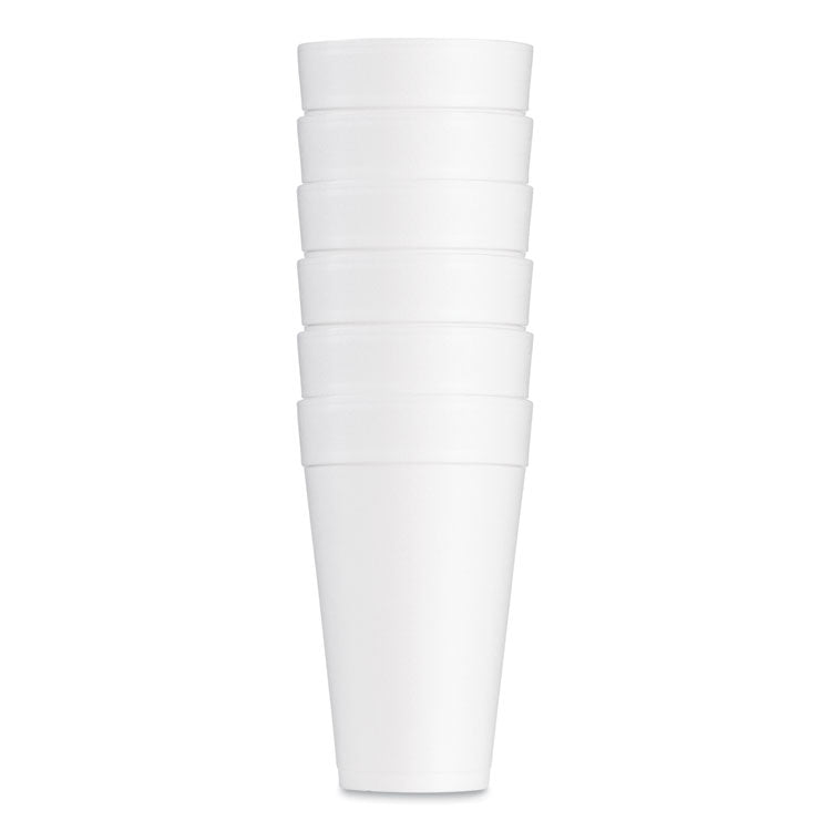 Foam Drink Cups, 32 Oz, White, 25/bag, 20 Bags/carton 2