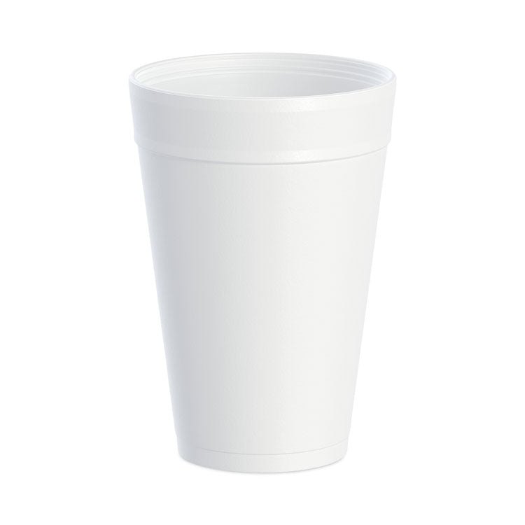 Foam Drink Cups, 32 Oz, White, 25/bag, 20 Bags/carton 1