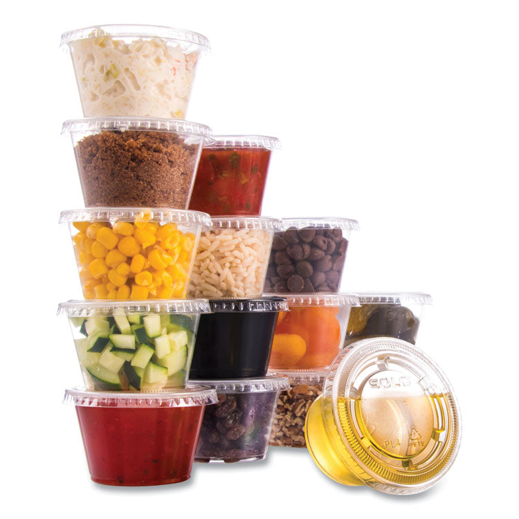 Conex Complements Portion/medicine Cups, 4 Oz, Clear, 125/bag, 20 Bags/carton 6