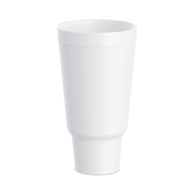 J Cup Insulated Foam Pedestal Cups, 44 oz, White, 300/Carton 1