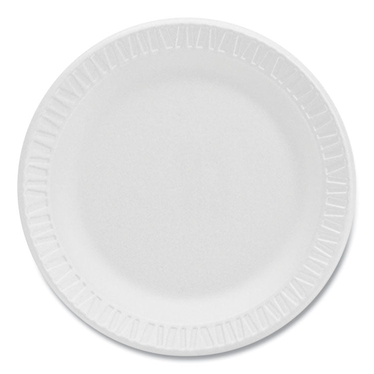 Concorde Foam Plate, 6" dia, White, 1,000/Carton 1