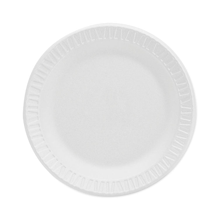 Concorde Non-Laminated Foam Plate, 6" dia, White,125/Pack, 8 Packs/Carton 1