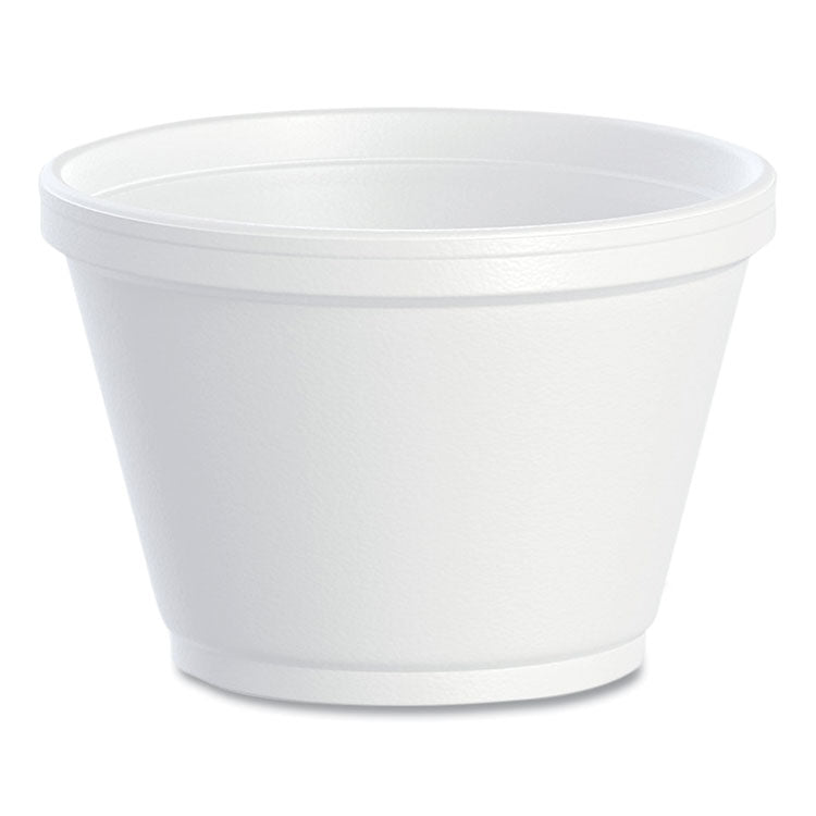 Foam Containers, 6 Oz, White, 50/bag, 20 Bags/carton 1