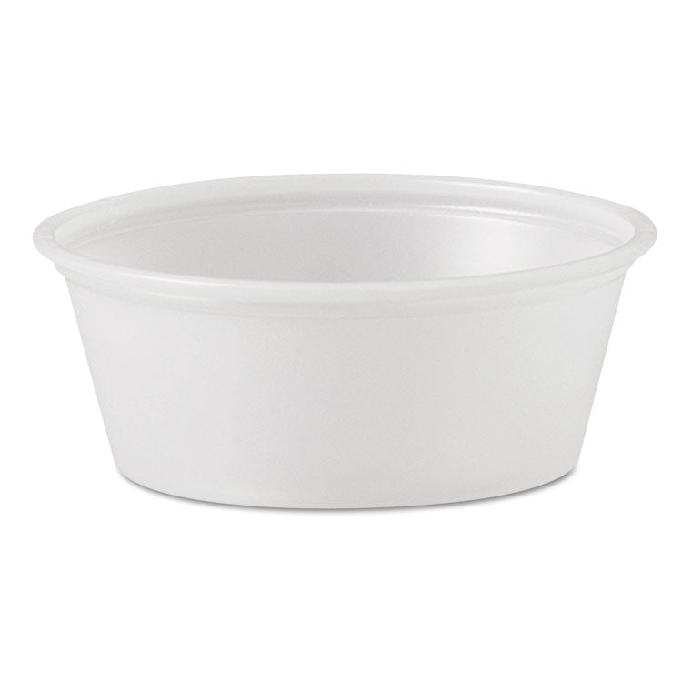 Polystyrene Portion Cups, 1.5 Oz, Translucent, 2,500/carton 1