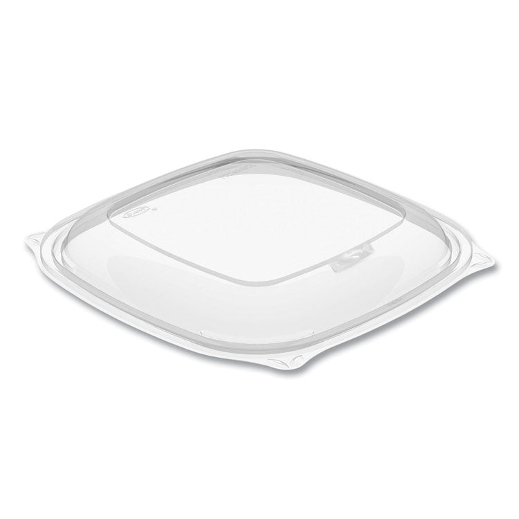 PresentaBowls Pro Clear Square Bowl Lids, Large Vented Square, 8.5 x 8.5 x 1, Clear, Plastic, 63/Bag, 4 Bags/Carton 1