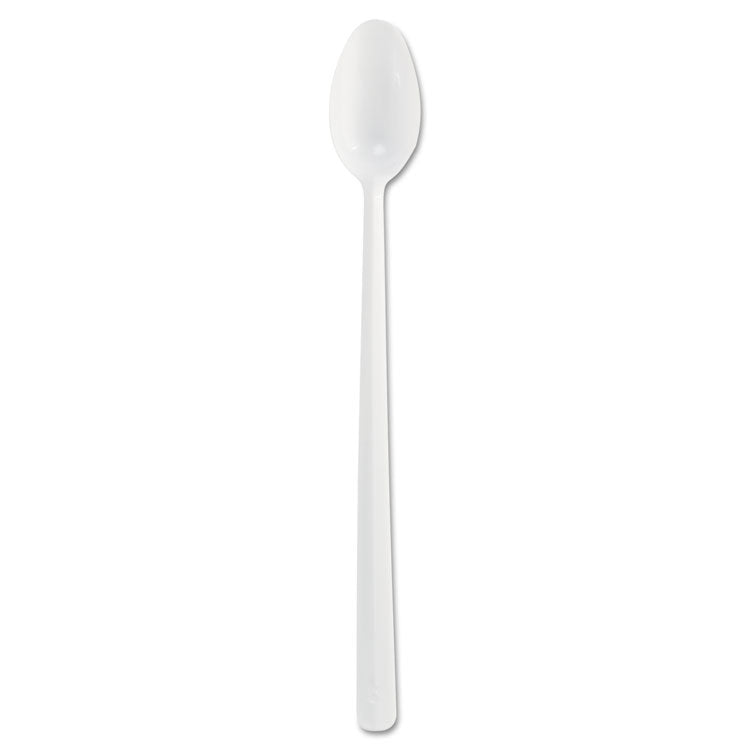 Bonus Polypropylene Utensils, 8", Spoon, White, 1000/carton 1