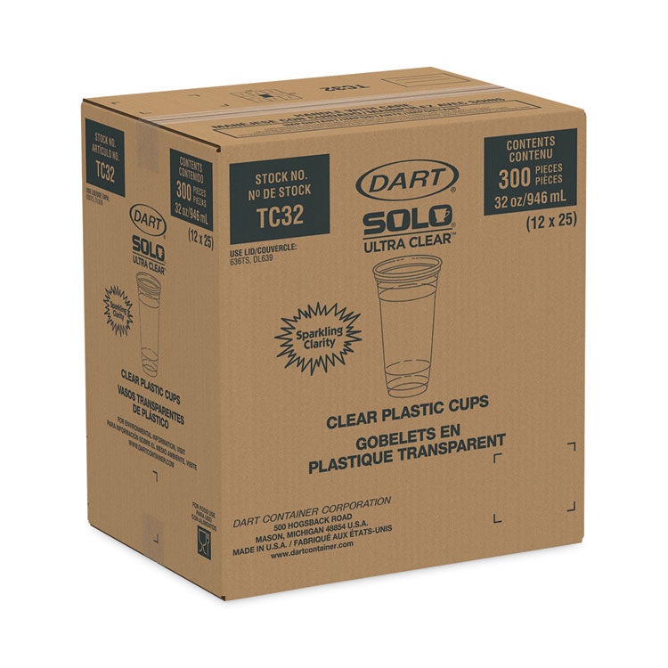 Ultra Clear Pete Cold Cups, 32 Oz, Clear, 300/carton 3