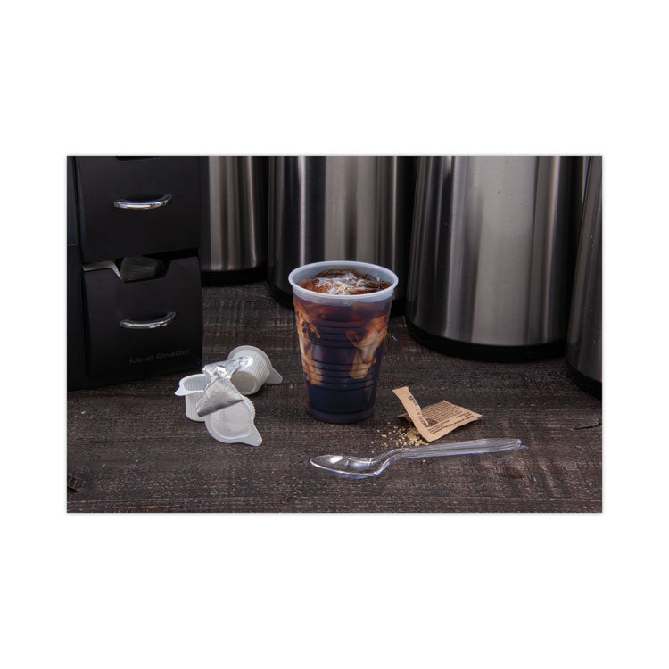 High-Impact Polystyrene Cold Cups, 7 oz, Translucent, 100 Cups/Sleeve, 25 Sleeves/Carton 6