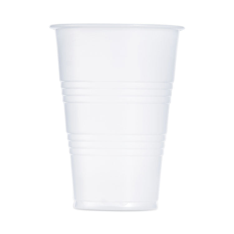 High-Impact Polystyrene Cold Cups, 7 oz, Translucent, 100 Cups/Sleeve, 25 Sleeves/Carton 2