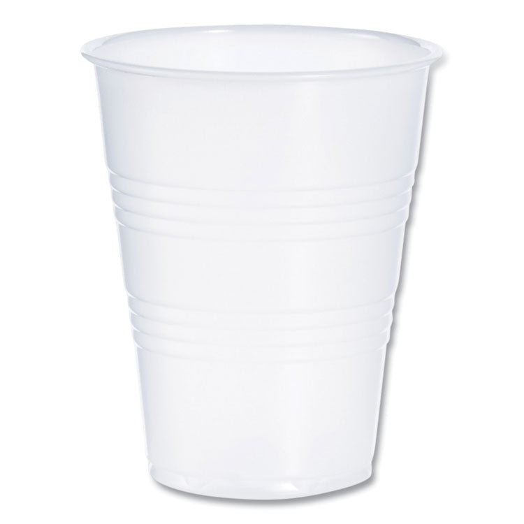 High-Impact Polystyrene Cold Cups, 9 oz, Translucent, 100 Cups/Sleeve, 25 Sleeves/Carton 1