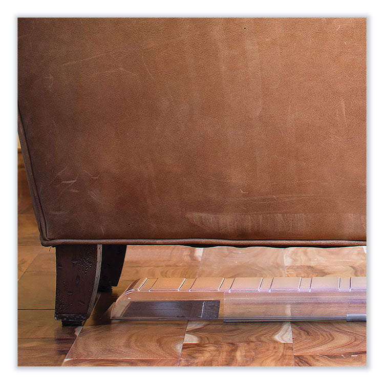 Under Furniture Air Deflector, 11 x 20 x 1.25, Clear 3