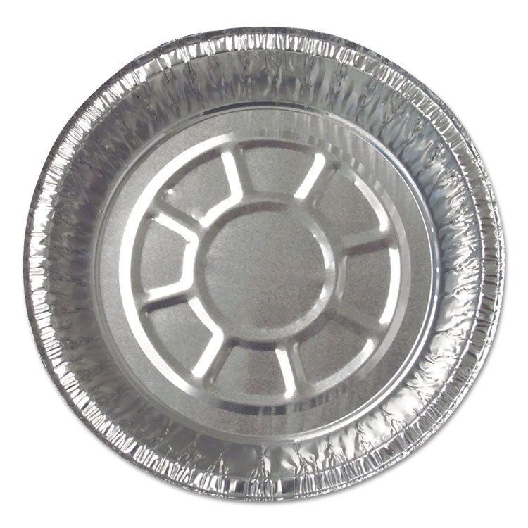 Aluminum Round Containers, 22 Gauge, 24 Oz, 7" Diameter X 1.75"h, Silver, 500/carton 1