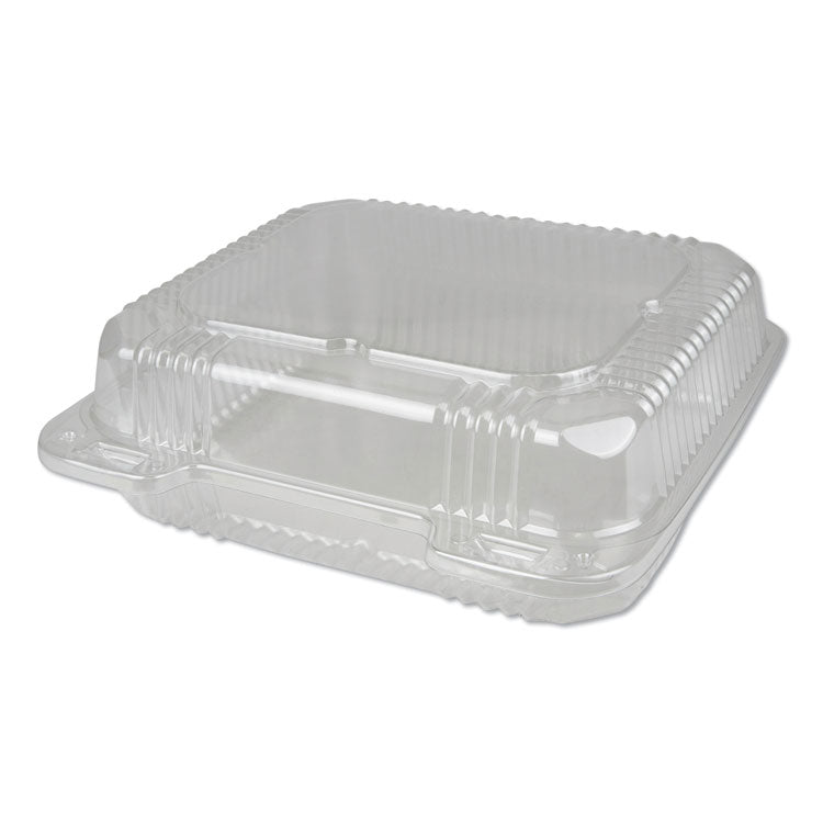 Plastic Clear Hinged Containers, 50 Oz, 8.88 X 8 X 3, Clear, 250/carton 1