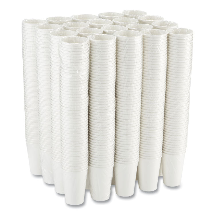 Paper Hot Cups, 16 Oz, White, 50/sleeve, 20 Sleeves/carton 4